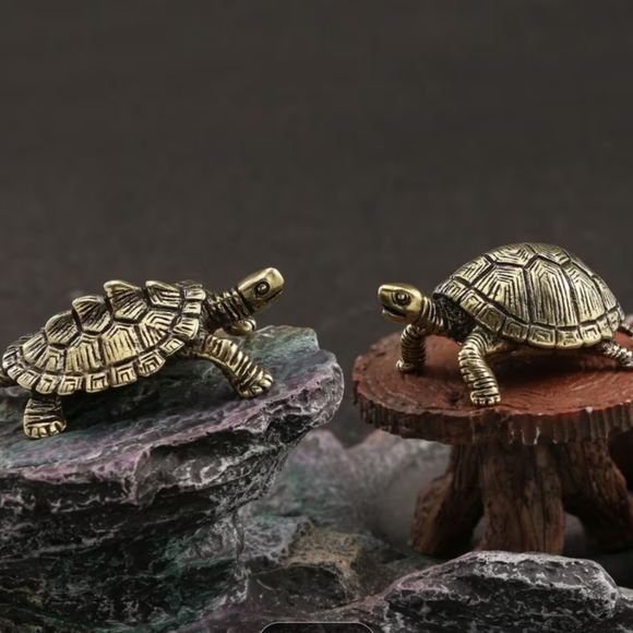 Solid Copper Turtle - Picture 3 of 4